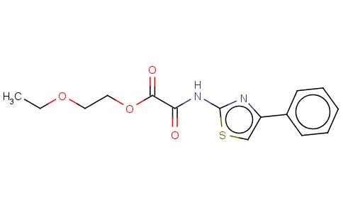 2-ETHOXYETHYL N-(4-PHENYLTHIAZOL-2-YL)OXAMATE